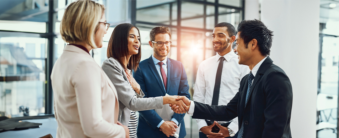 Geschäftsleben in Dubai